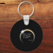 Zonsverduistering 2024 - Psalm 191 Sleutelhanger (Voorkant)