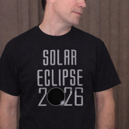 Zonsverduistering 2026 t-shirt