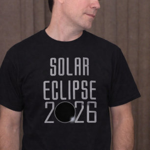 Zonsverduistering 2026 t-shirt