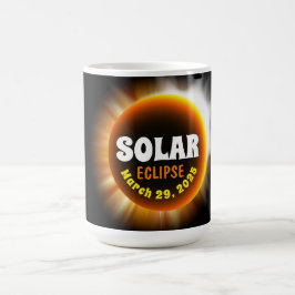 Zonsverduistering 3/29/2025 Aangepaste tekst Koffiemok