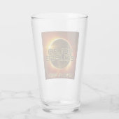 Zonsverduistering 8 april 2024 glas (Achterkant)