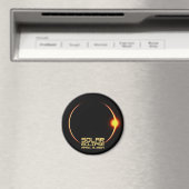 Zonsverduistering 8 april 2024 magneet (Insitu (Vaatwasser))