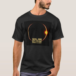 Zonsverduistering 8 april 2024 t-shirt