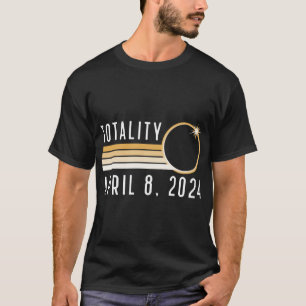 Zonsverduistering 8 april 2024 Totaliteit Zonsverd T-shirt