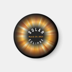 Zonsverduistering Amerikaans Evenement 3/29/2025 A Magneet