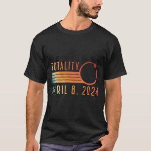 Zonsverduistering april 8 2024 Totaal Zonsverduist T-shirt