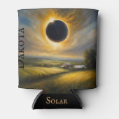 Zonsverduistering bij de Boerderij Midwest Drink Blikjeskoeler (Voorkant)