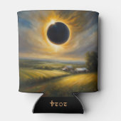 Zonsverduistering bij de Boerderij Midwest Drink Blikjeskoeler (Achterkant)