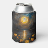 Zonsverduistering bij de Drink van het meer Blikjeskoeler (Blikje Achterkant)