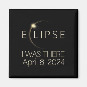 Zonsverduistering Ik was er 8 april 2024 Totaal Zo Magneet