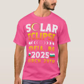 Zonsverduistering in Sofia BG 2025 maart 29th Astr T-shirt (Voorkant)