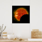 Zonsverduistering in uitvoering poster (Keuken)