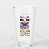 Zonsverduistering met kat glas (Achterkant)