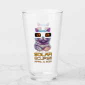 Zonsverduistering met kat glas (Voorkant)