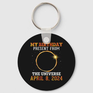 Zonsverduistering Mijn Cadeau uit het universum Sleutelhanger