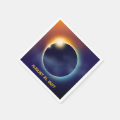 zonsverduistering | sterrenkundige partij servetten (Hoek)