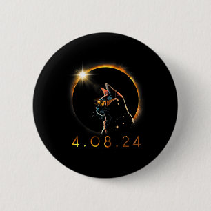 Zonsverduistering T Kat Dragen Zonne-verduistering Ronde Button 5,7 Cm