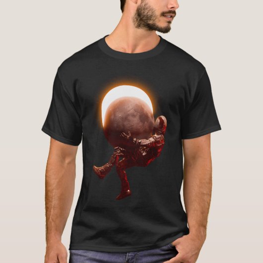 Zonsverduistering T-shirt (Voorkant)