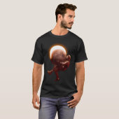 Zonsverduistering T-shirt (Voorkant volledig)
