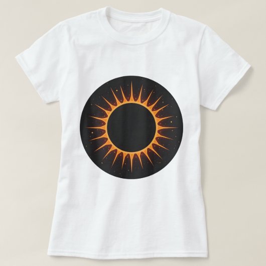 Zonsverduistering T-shirt (Design voorkant)