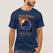 Zonsverduistering | Totale verduistering | Astrono T-shirt (Voorkant)