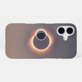 Zonsverduistering uit het verleden iPhone 16 hoesje (Achterkant horizontaal)
