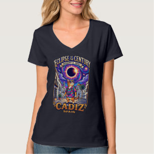 Zonsverduistering Van De Eeuw 2 Augustus 2027 Cadi T-shirt