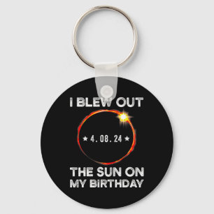 Zonsverduistering Verjaardag Ik blies de zon op mi Sleutelhanger