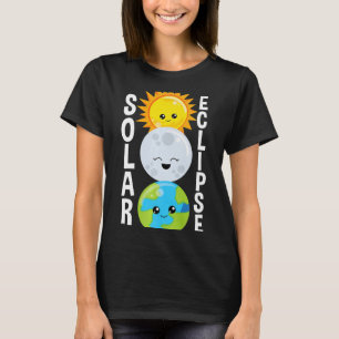 Zonsverduistering voor volwassen peuters en Kinder T-shirt