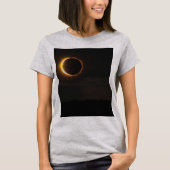 Zonsverduistering Vrouwen Overdag Kosmische Vibes T-shirt (Voorkant)