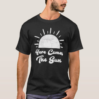  zonszomervakantie hier komt de zon aan t-shirt