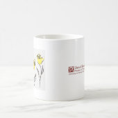 Zonta Coffee Mok Yellow Rose - met UW logo! (Center)