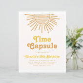 Zontijd Capsule teken (Staand voorkant)