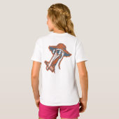 Zonveilige Pelikaan T-shirt (Achterkant volledig)