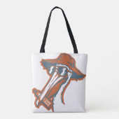 Zonveilige Pelikaan Tote Bag (Achterkant)
