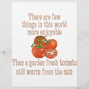 Zonverwarmde Tomaten Flyer