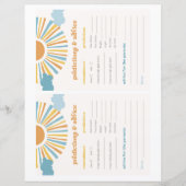 Zonvoorspellingen & Advies Kaarten (Voorkant)