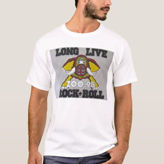 ZOO 98 Long Live Rock and Roll T-shirt (Voorkant)