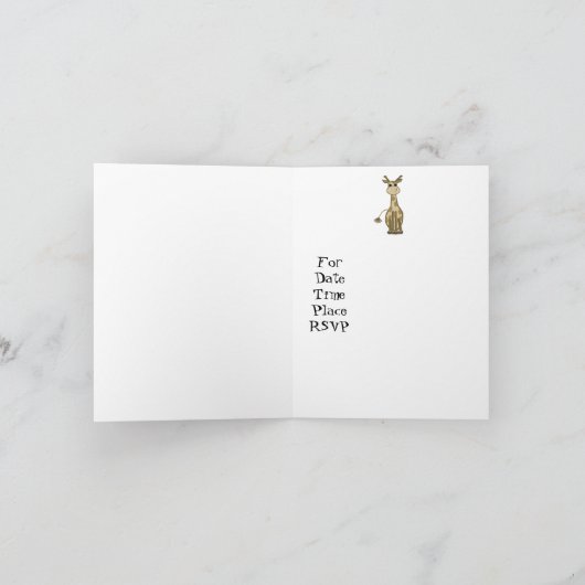 Zoo Animal Baby shower (Binnen)