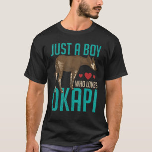 Zoo Animal Boys Africa Safari Zoo Keeper Cute Oka T-shirt