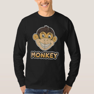 Zoo Animal Monkey Chimpanzee Cute Monkey T-shirt
