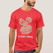 Zoo Animal My Spirit Animal Orangutan retro T-shirt (Voorkant)