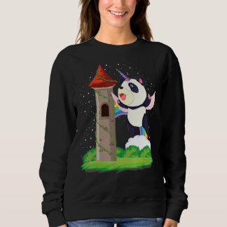 Zoo Animal Rainbow Pandacorn Magical Fairytale Uni Trui