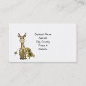 Zoo Animal Visitekaartje (Achterkant)