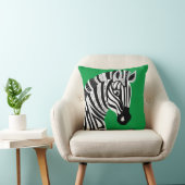 Zoo Animals Black White Tribal Zebra Sierkussen (Stoel)