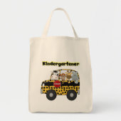 Zoo Animals Kindergartner Tote Bag (Voorkant)