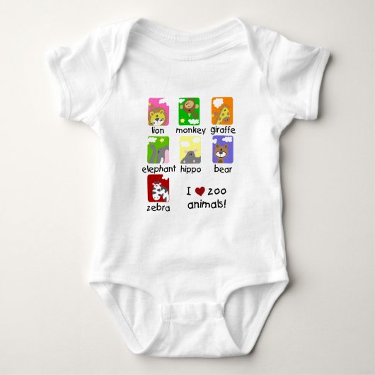 Zoo Animals Tshirts en Gifts (Voorkant)