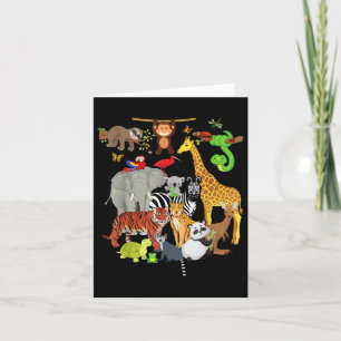 Zoo Animals Wildlife Birthday Party Zoo Day 26 Ani Kaart
