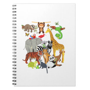 Zoo Animals Wildlife Birthday Party Zoo Day 26 Ani Notitieboek