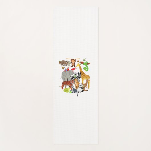 Zoo Animals Wildlife Birthday Party Zoo Day 26 Ani Yogamat (Voorkant)